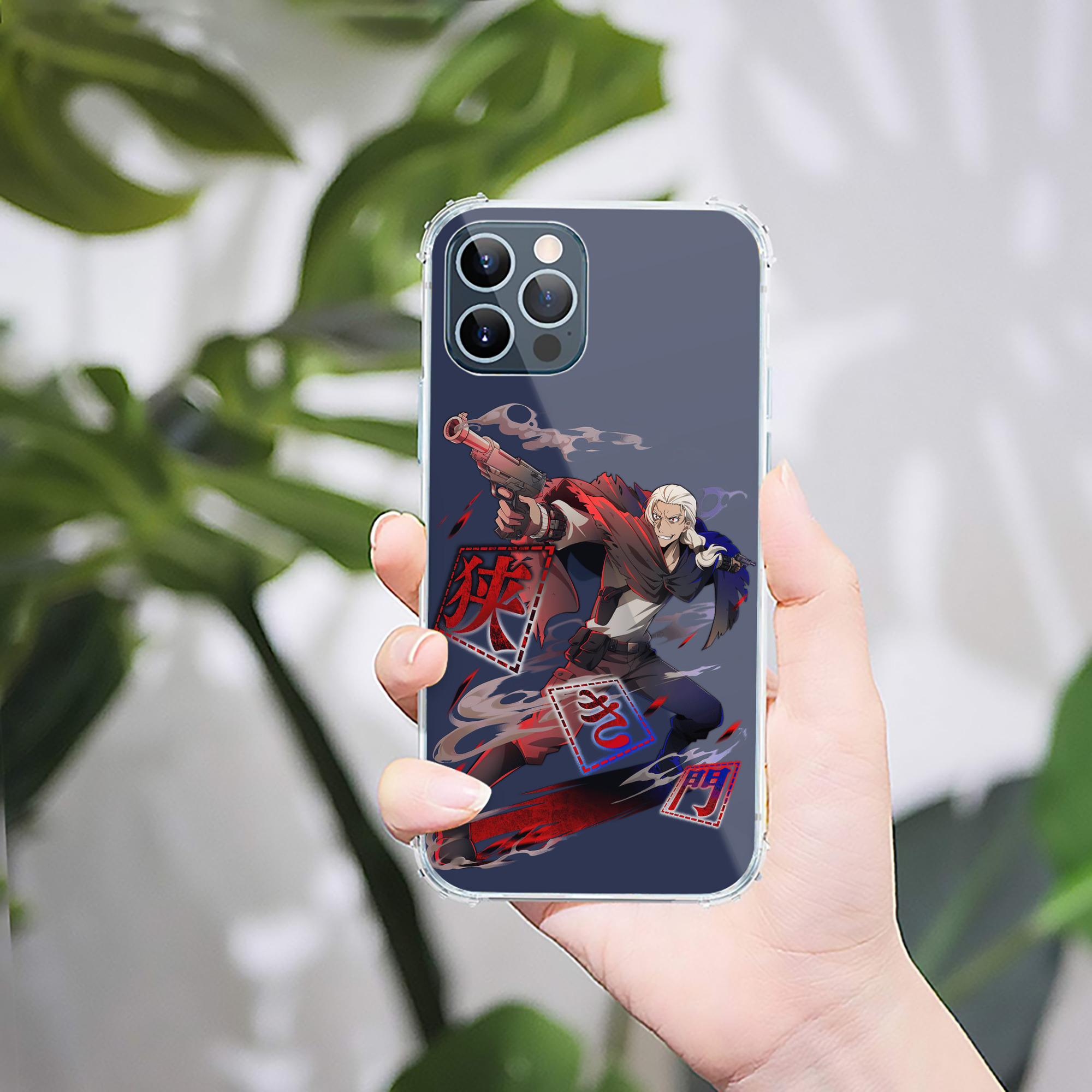 （画像用） 文豪ストレイドッグス Bungo Stray Dogs 【iPhone 12シリーズ対応】透明スマホケース（クリアソフトケース）